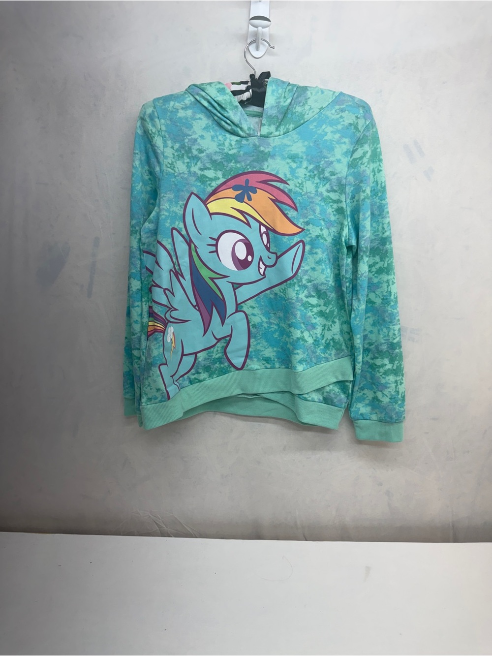 My Little Pony Aqua Tie-Dye Rainbow Pony Hoodie